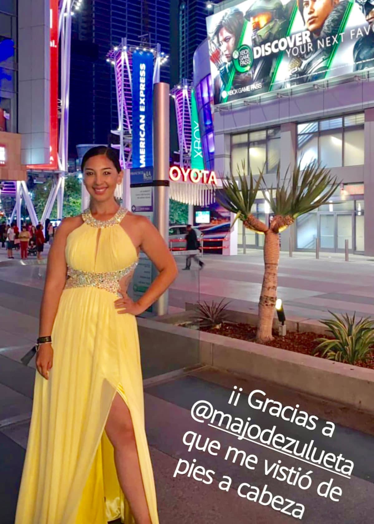 La locutora de Univision Deportes Radio fue una de las invitadas a este magno evento que se celebró en la ciudad de Los Ángeles.