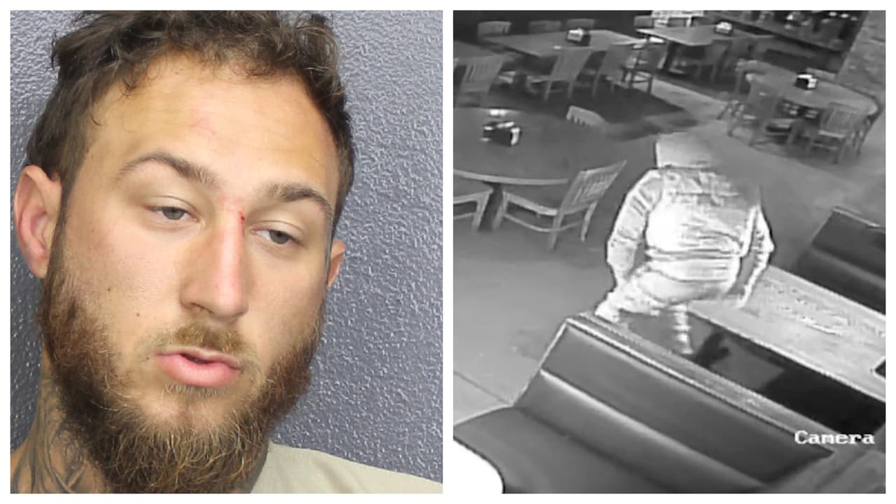 Hombre es acusado de robar en un restaurante cubano de Broward y apuñalar a una persona