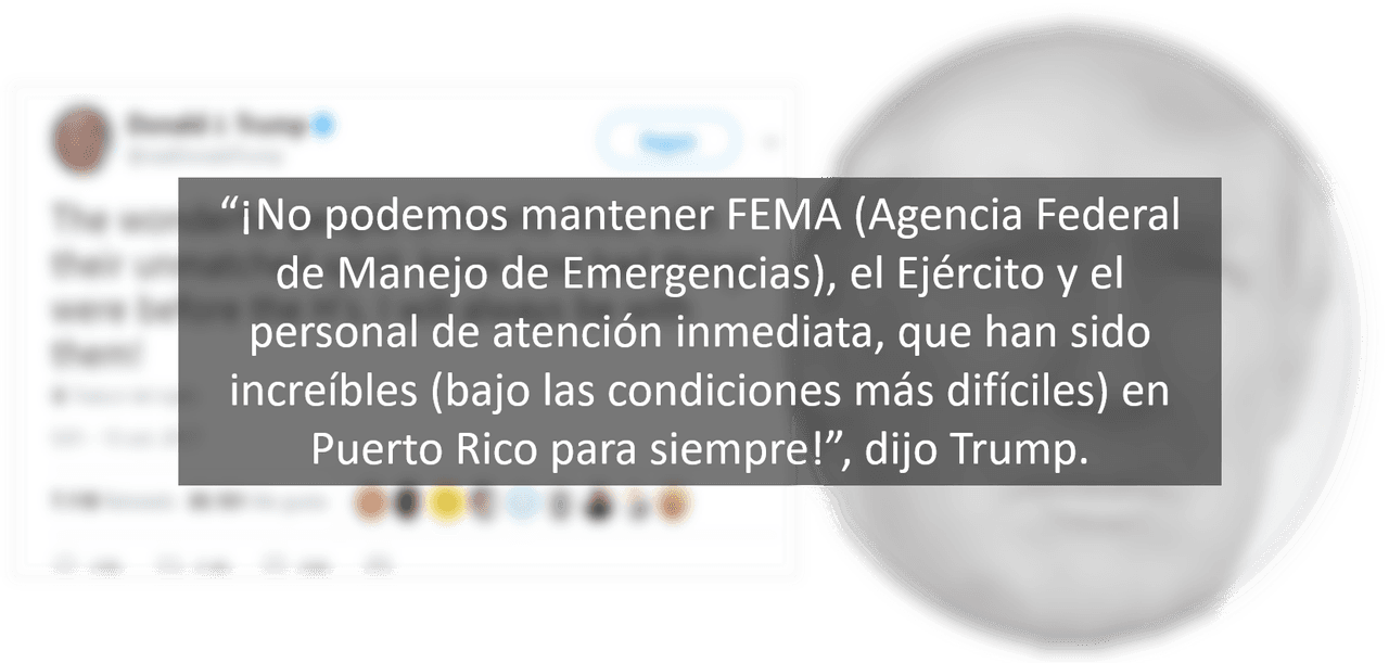 Los mensajes de Marc Anthony y Donald Trump en Twitter.