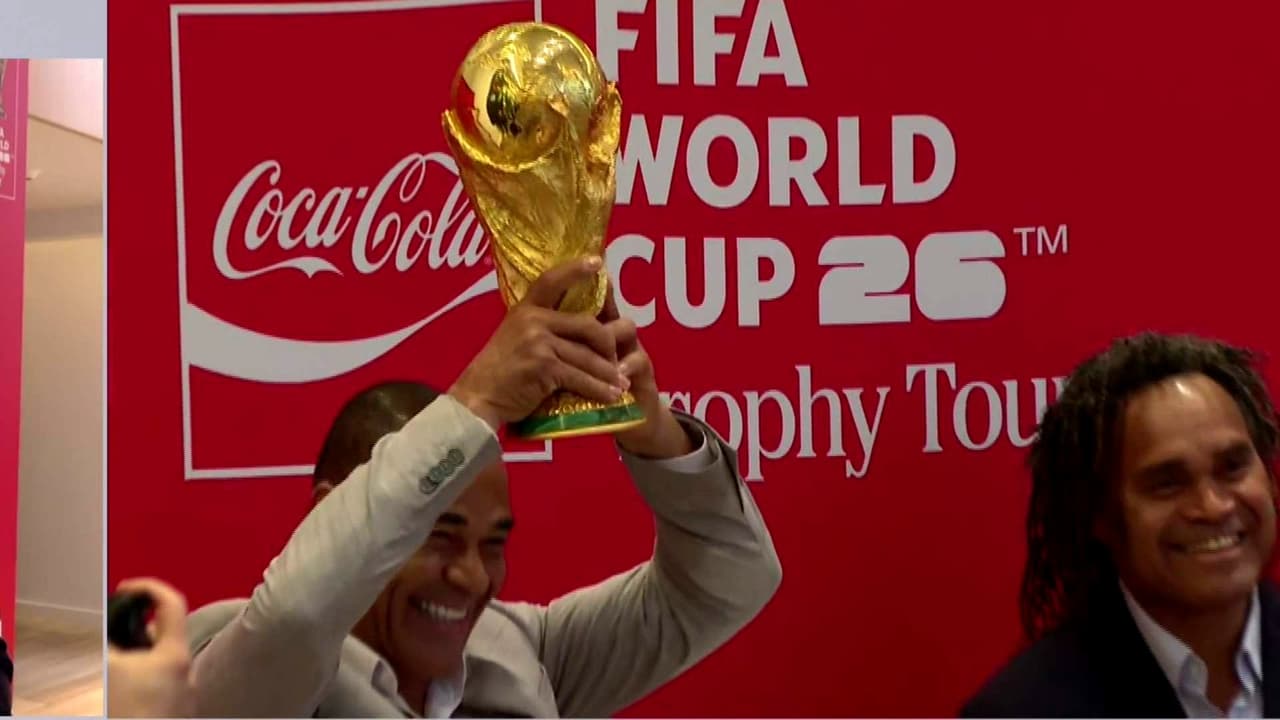 Llega a Dallas el trofeo original del Mundial y abrirá al público este fin de semana