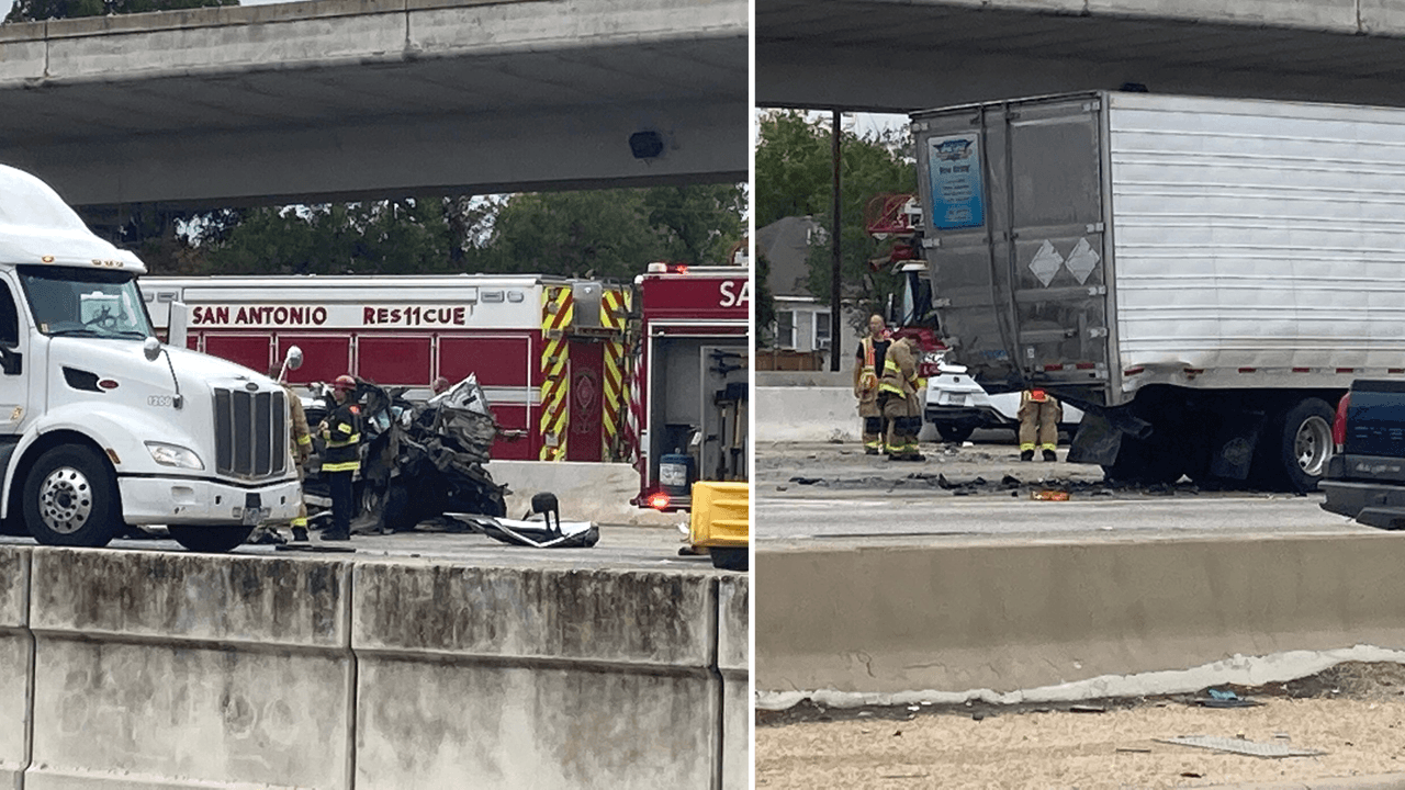 Choque que involucra a un camión de 18 ruedas provoca el cierre de la I-10