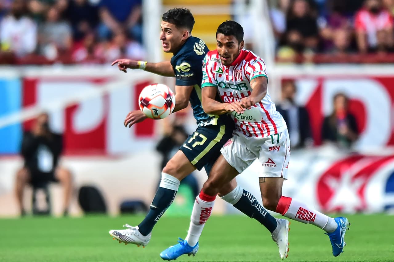 Con gol de último minuto el América se impuso a Necaxa y se metió a zona de Repechaje.