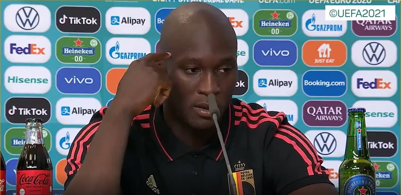 Lukaku y sus emotivas palabras a Eriksen: "Derramé lágrimas"