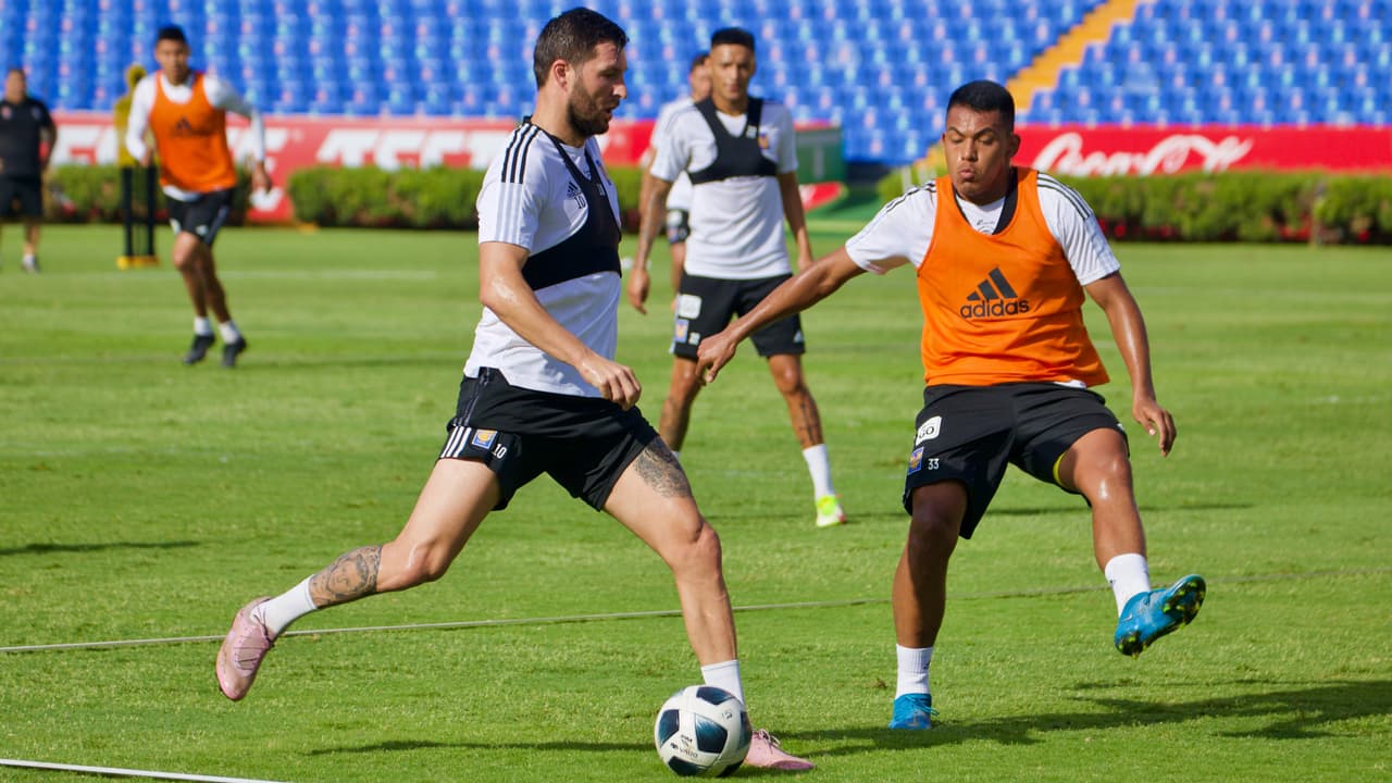 ¡Por fin! Gignac volvió a los entrenamientos con Tigres