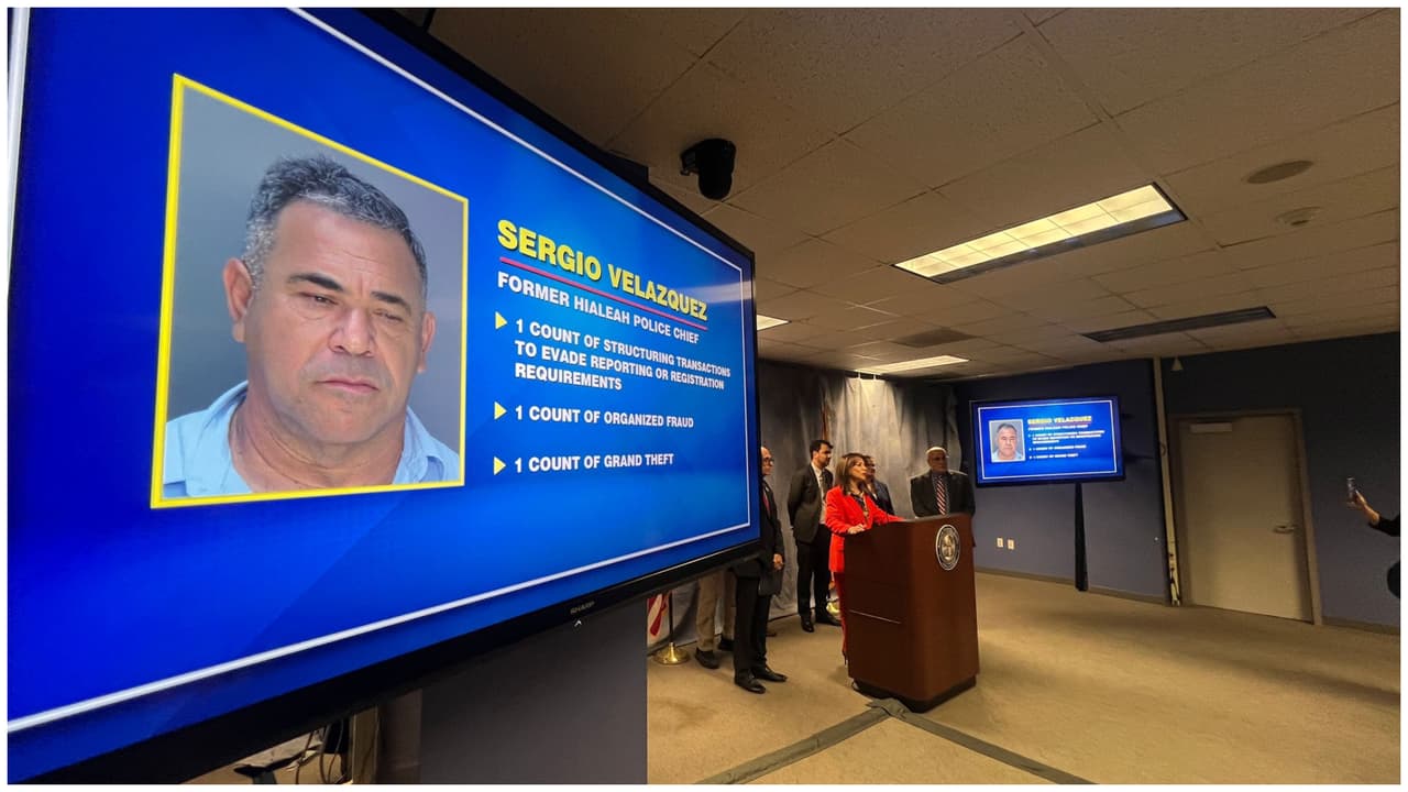 Revelan detalles del arresto del exjefe de la policía de Hialeah, Sergio Velázquez