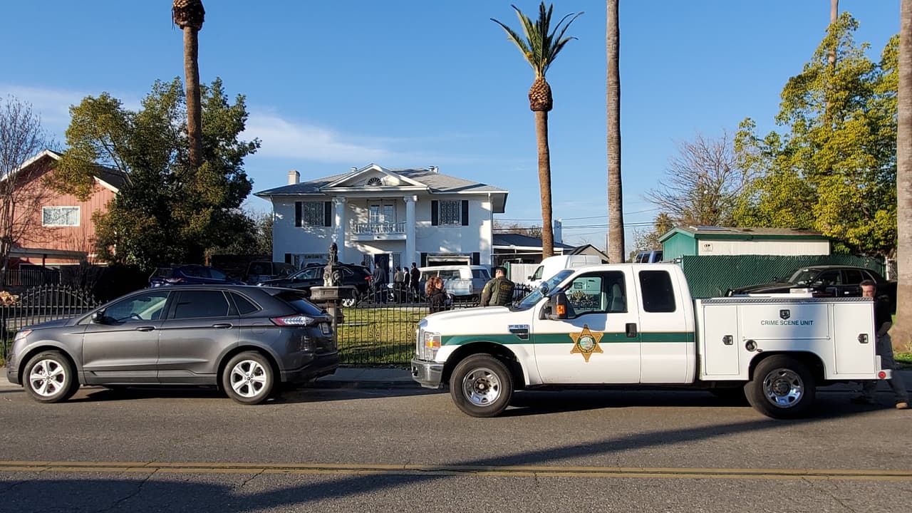 Una intensa actividad policial se vivió en la cuadra 1400 de la avenida Princeton, ccerca de la calle Glenn, en el área centro de la ciudad.