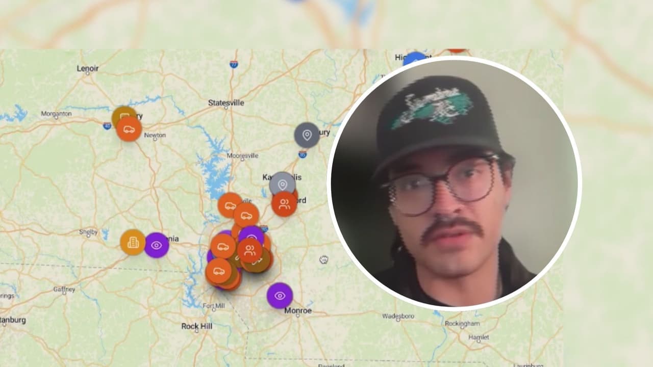 Activistas lanzan mapa de operativos de ICE en NC ante posible alza de redadas federales