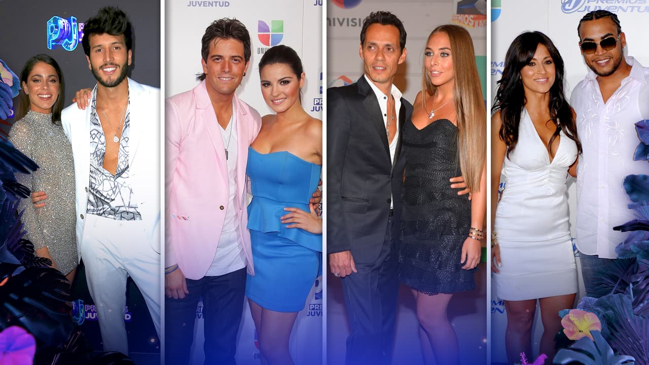 En fotos: 10 parejas que desfilaron en Premios Juventud y que parecían hechos el uno para el otro