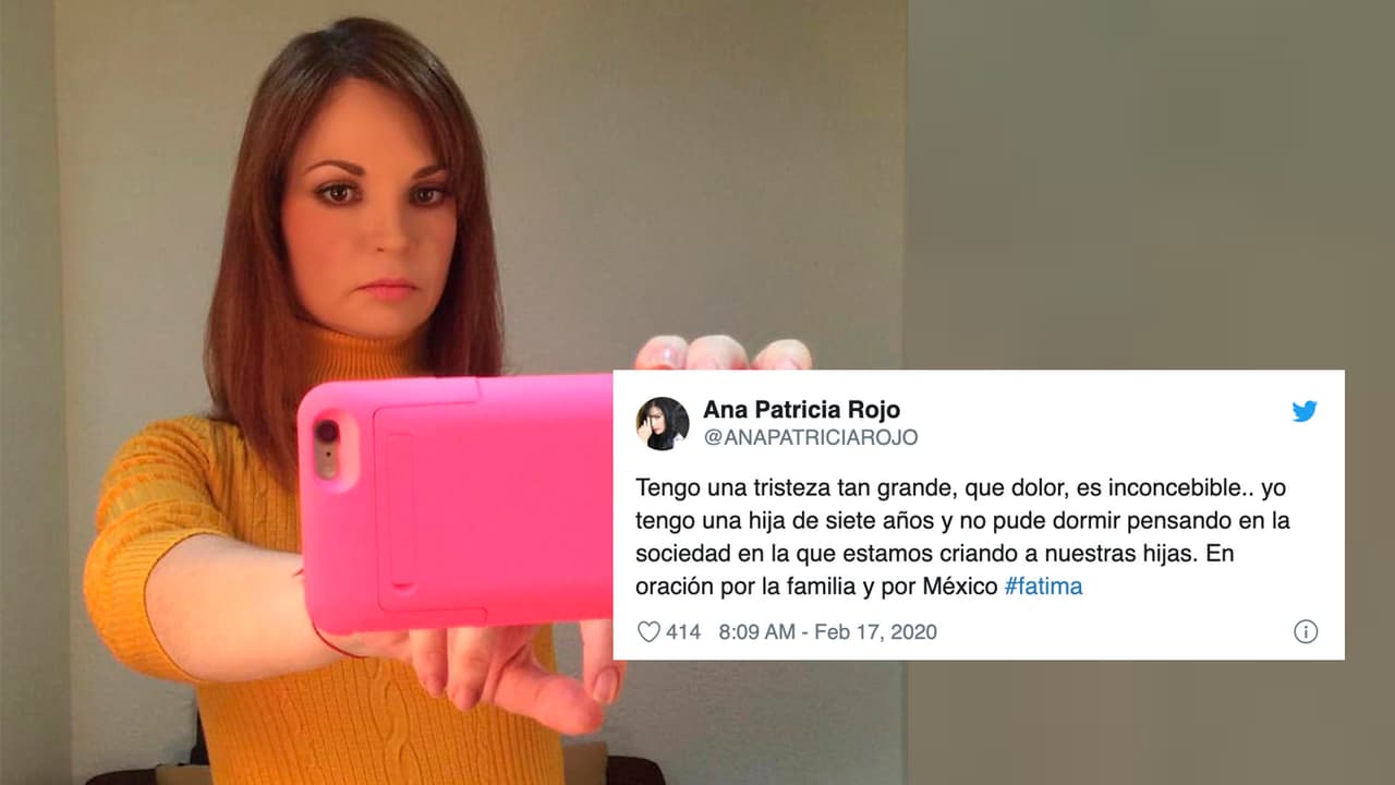 <b>Ana Patricia Rojo</b> se identificó con el caso al tener un hija de siete años: "yo tengo una hija de siete años y no pude dormir pensando en la sociedad en la que estamos criando a nuestras hijas".