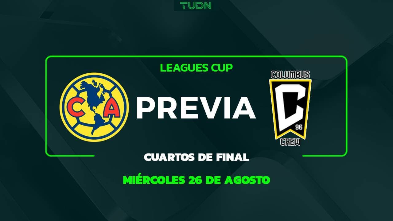 A qué hora y dónde ver el América vs. Columbus Crew de la Leagues Cup 2026