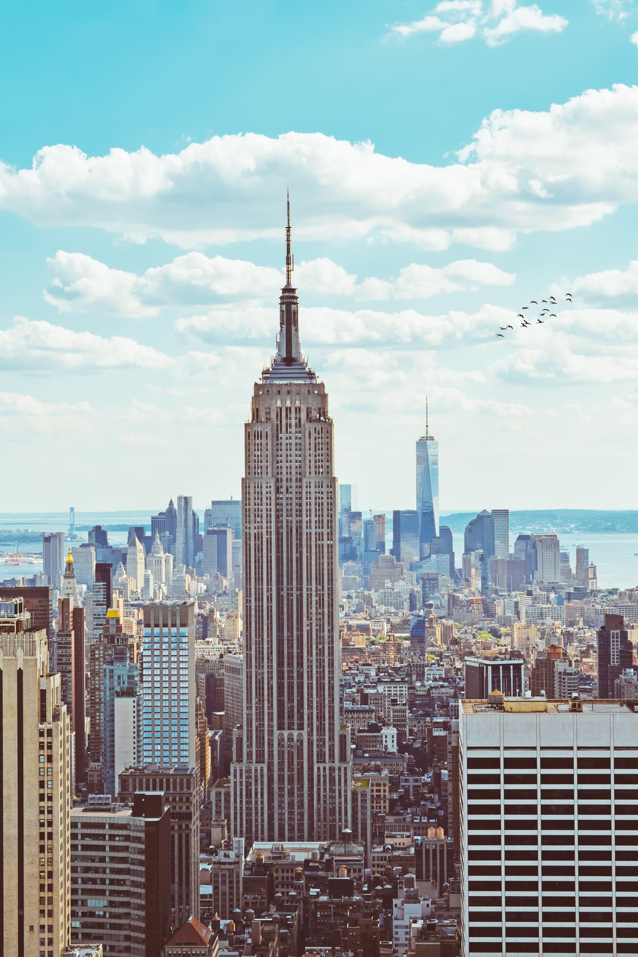 Un lugar que tiene que estar en la lista es el
<b> 'Empire State'</b> de 
<b>Nueva York</b>.