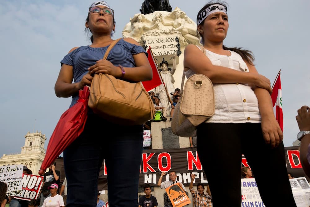 Se trató de una protesta mayoritariamente ciudadana, con escasa presencia de políticos.