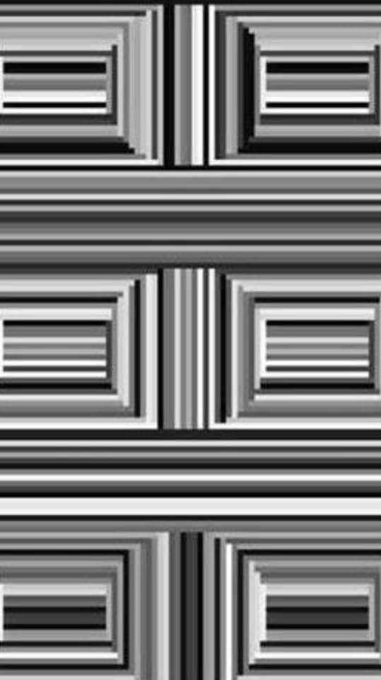 La imagen de los 16 círculos (que puedes ver aquí más de cerca) es una variación de la llamada “ilusión del cofre”, 
<a href="http://illusionoftheyear.com/2006/05/coffer-illusion/">creada por Anthony Norcia en 2006</a>. La ilusión, 
<a href="http://illusionoftheyear.com/2006/05/coffer-illusion/">como explica aquí la web del concurso de mejores ilusiones ópticas</a>, juega con las señales de segmentación de los rectángulos y con las sombras, que engañan al cerebro.