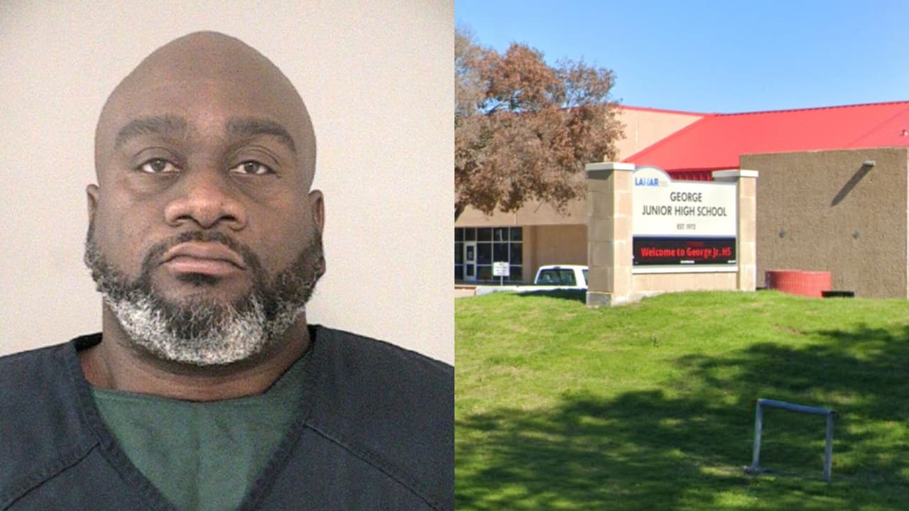 Este hombre, de 47 años, está acusado de asesinar a su esposa quien trabajaba en una preparatoria de Texas