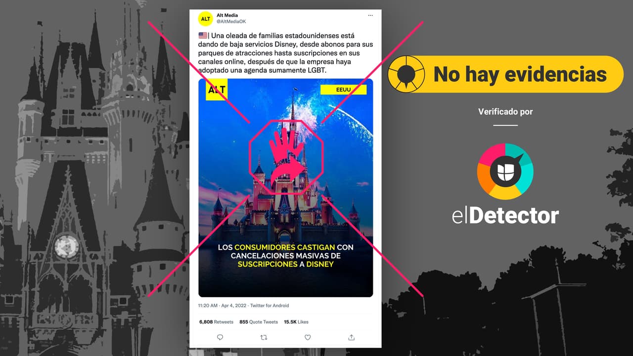 elDetector responde a la audiencia: ¿Hay "cancelaciones masivas" de abonos y suscripciones a Disney por su apoyo a la comunidad LGBTQ?