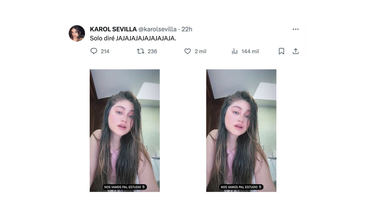 Así habría reaccionado Karol Sevilla ante las fotos de Emilio Osorio con Leslie Gallardo.