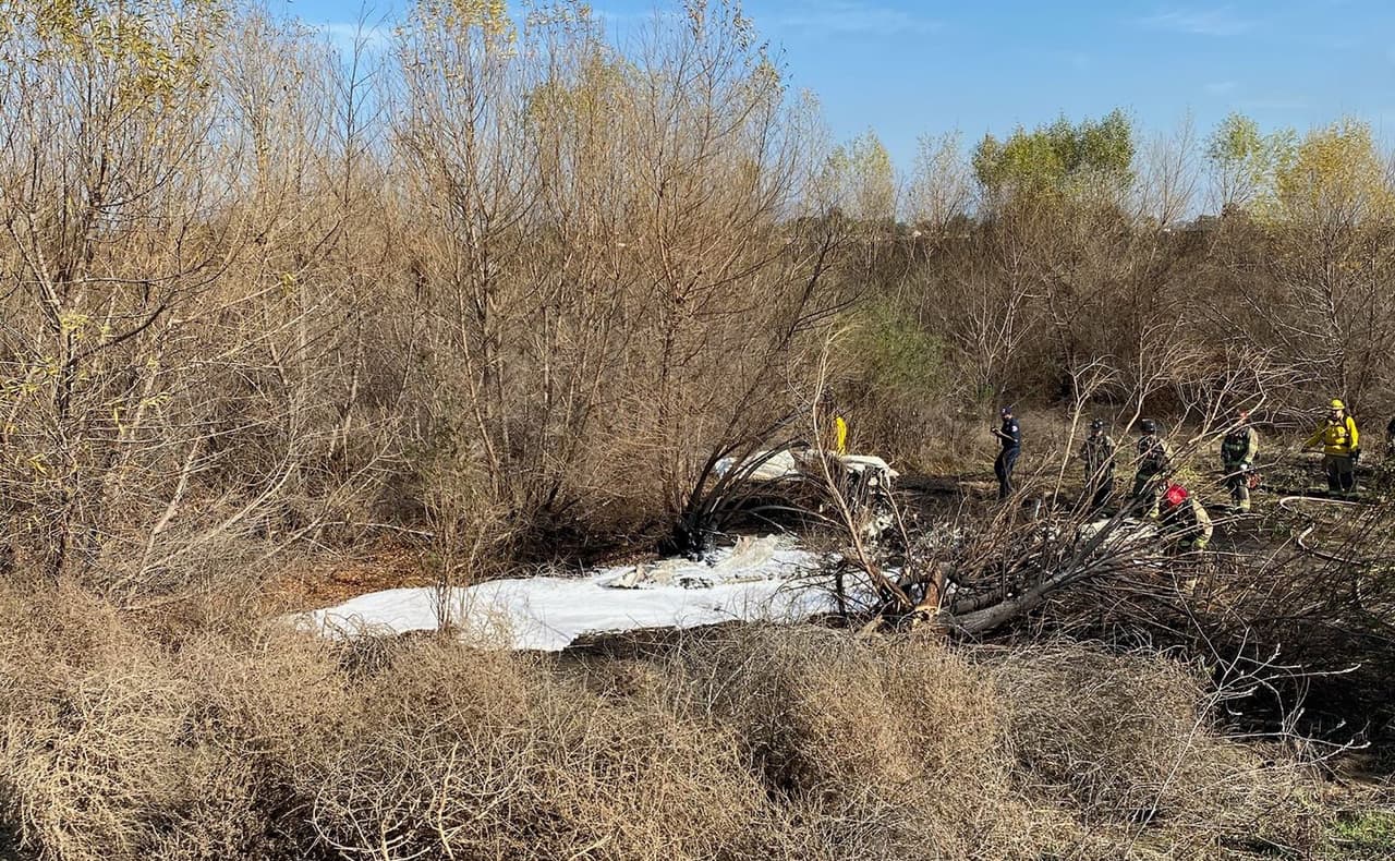 Identifican a las víctimas del accidente aéreo cerca del Aeropuerto Municipal de Corona