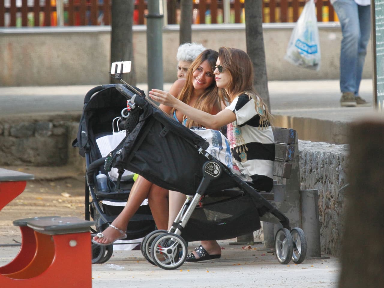 ¡Y hasta selfie se sacaron!