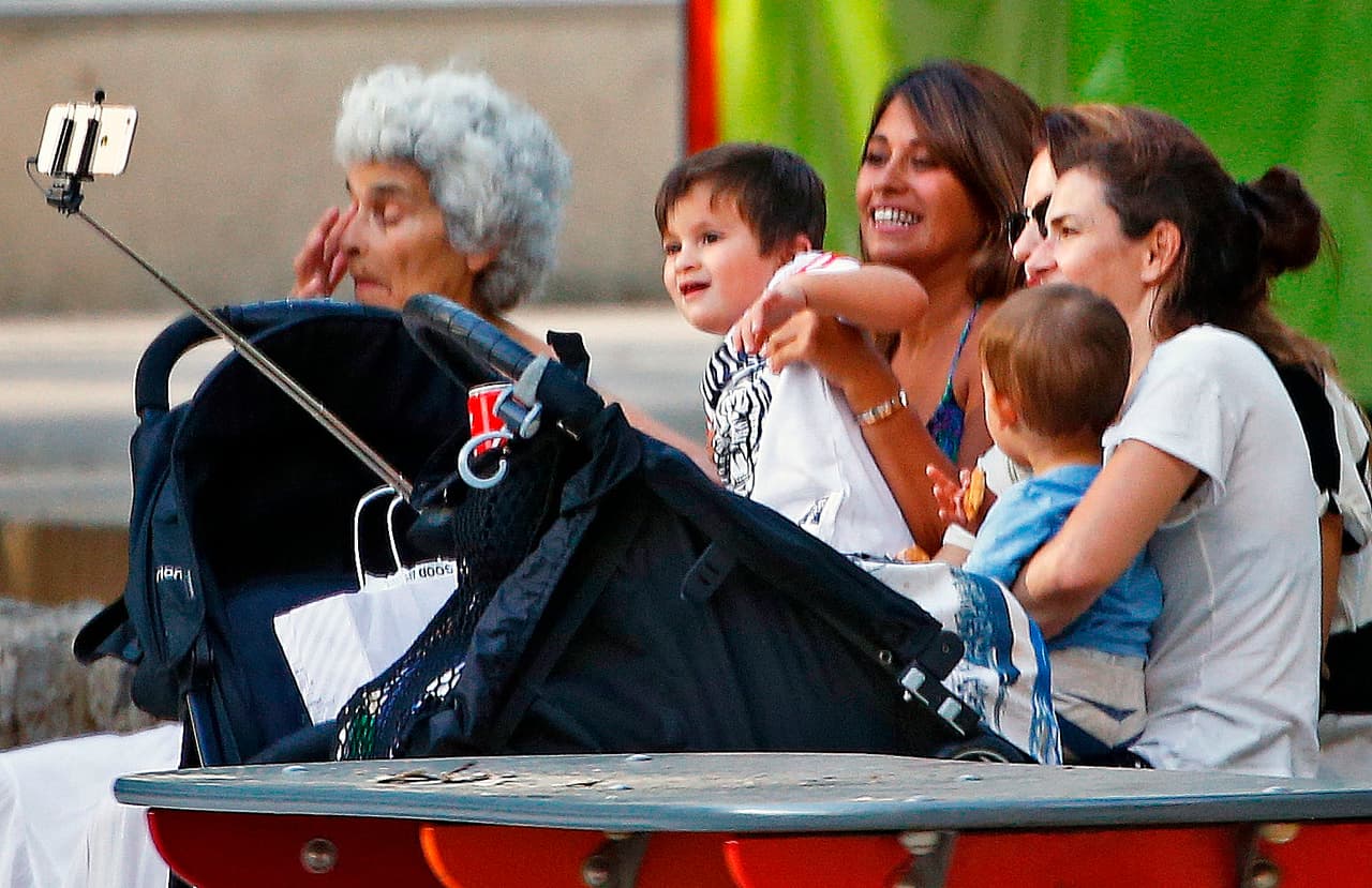 Thiago también quiso foto.