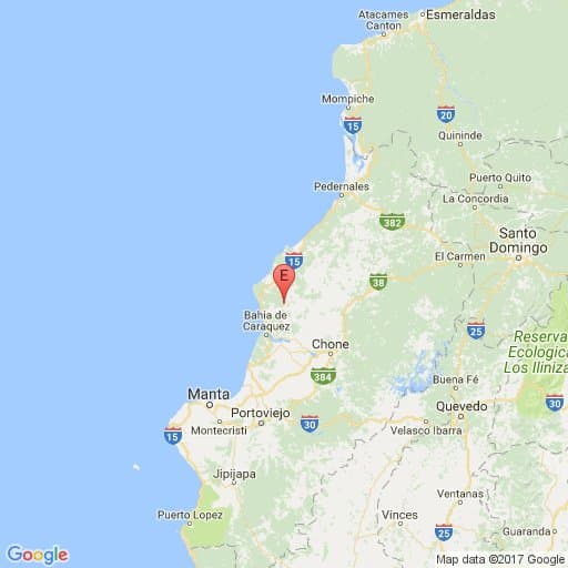 Un terremoto de 6 de intensidad sacude la costa de Ecuador en la provincia que fue centro del teremoto en 2016