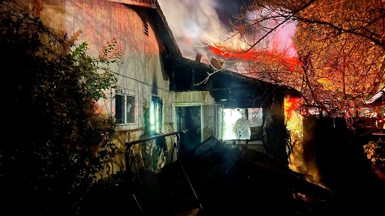 Incendio en North Highlands