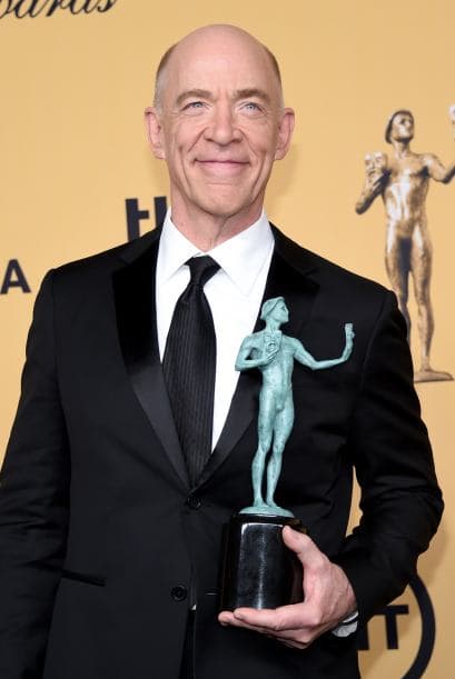 J.K. Simmons sumó otro premio al triunfar como Mejor actor de reparto, gracias a 'Whiplash'.
