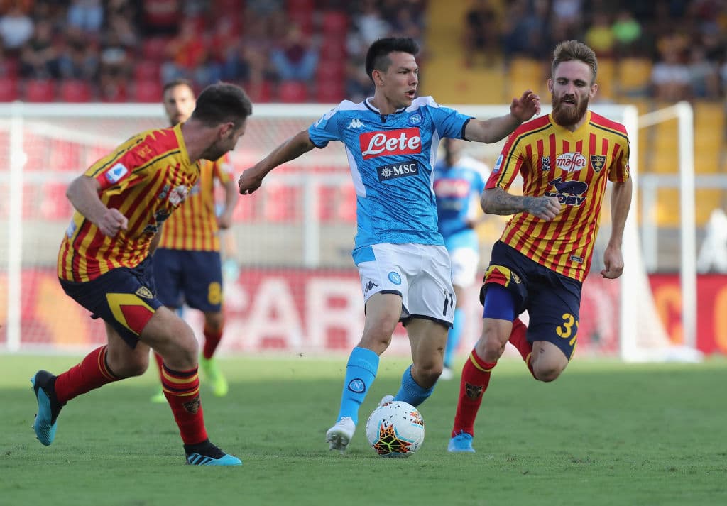 Lozano continúo viendo minutos, aunque no había podido jugar los 90 minutos de un encuentro, hasta que el 9 de noviembre de 2019, el mexicano jugó los 90 minutos en el empate frente al Genoa.