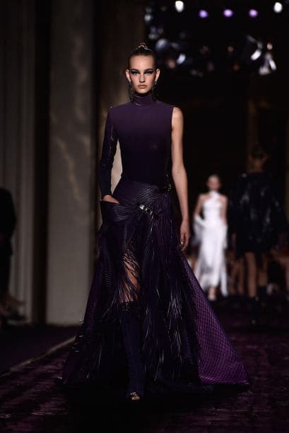 Desfile de alta costura de Versace