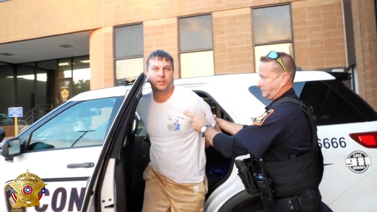 Arrestan a sospechoso de caso de furia al volante en la carretera 45 al norte de Houston