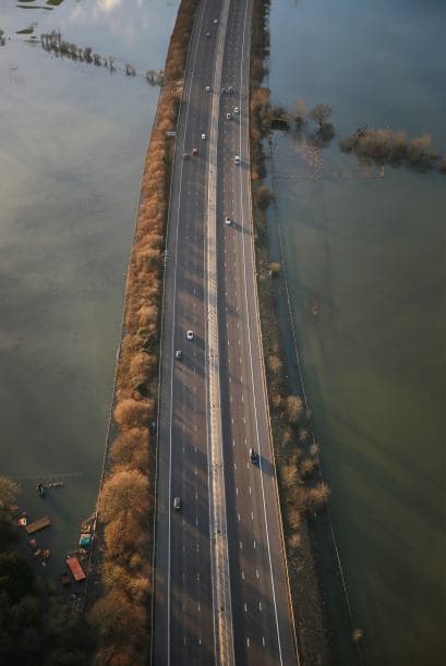 Aunque el martes y miércoles serán días relativamente secos, está previsto que llegue el jueves otra corriente de lluvia procedente del Atlántico.