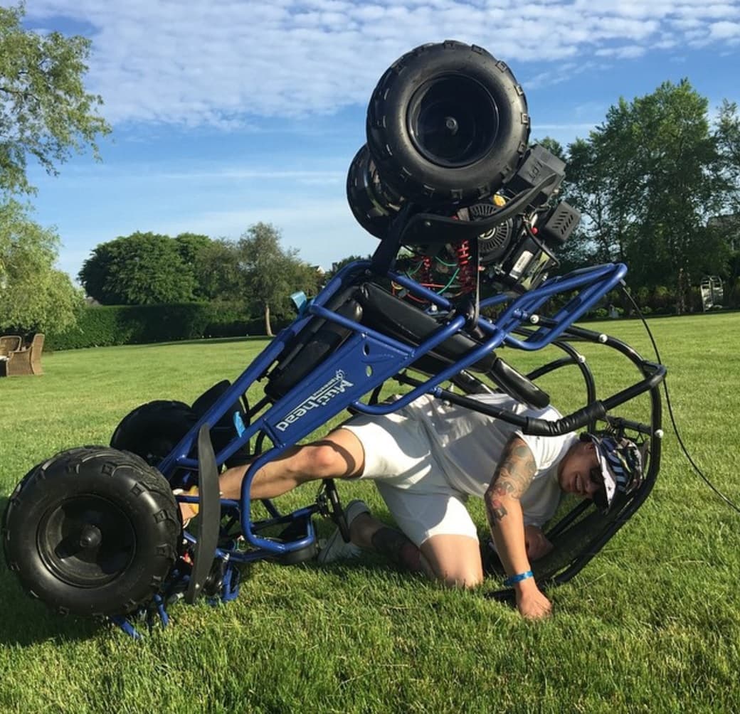 Este no es el primer accidente del ex de JLo, ya que recordamos el día que se volcó en un buggi todo terreno al abusar de la velocidad, como él mismo lo relató en sus cuentas.