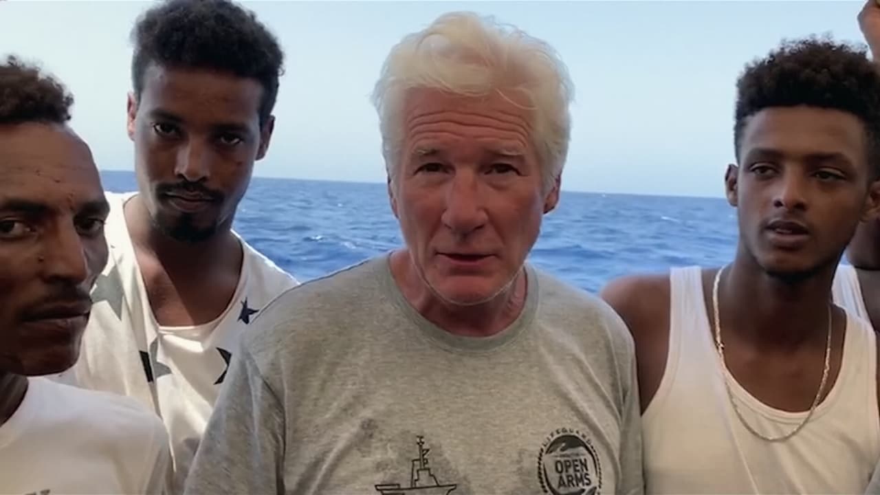 Richard Gere aborda a un barco con más de 120 migrantes para pedir que les dejen llegar a un lugar seguro