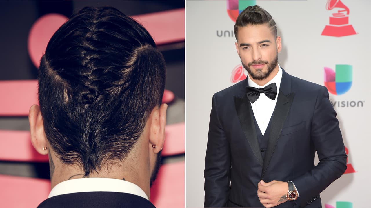Tenemos que decir Maluma encantó. No solo por su elegancia sino que la trenza que llevaba se veía sencillamente espectacular. Es un divino.