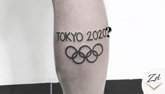 María Zel subió la imagen de un tatuaje alusivo a los Juegos Olímpicos de Tokyo 2020 y las redes sociales nos divertieron un poco.