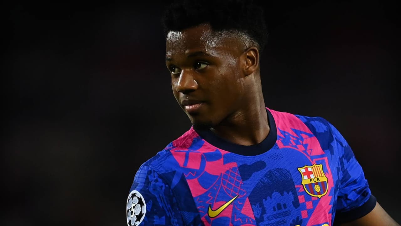 Ansu Fati, jugador del Barcelona.