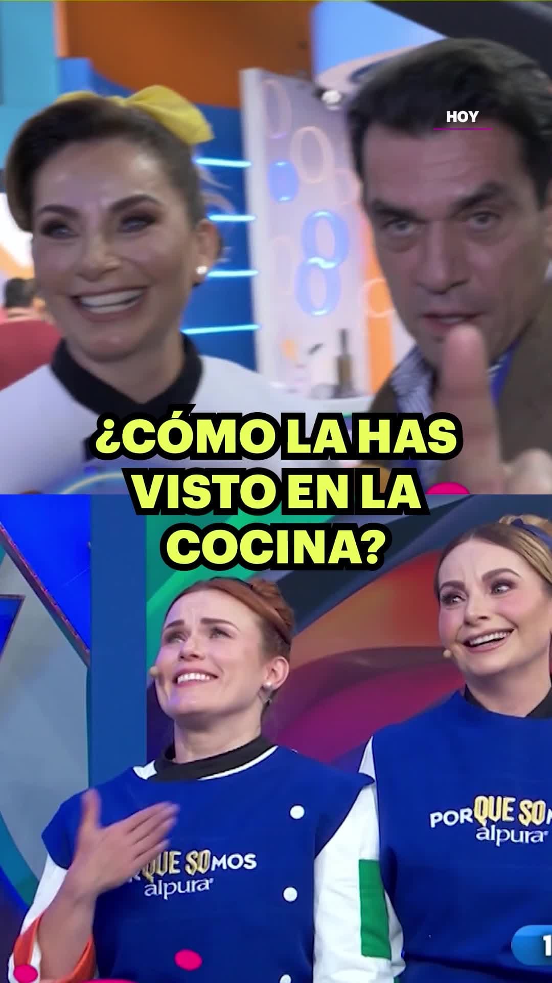 Jorge Salinas, ORGULLOSO, SORPRENDE a su Elizabeth Álvarez en el foro de Hoy