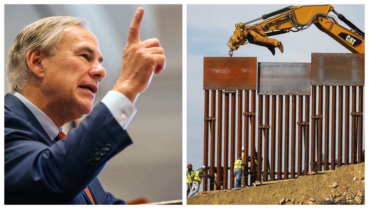 Texas construirá el muro y frenará “crímenes causados por la inmigración ilegal”, asegura el gobernador 