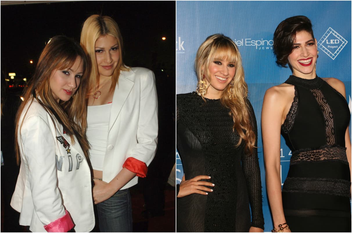 Ha-Ash / Cuando las hermanas Hanna y Ashley Pérez nos pusieron a cantar con “Odio Amarte”, lucían casi idénticas. Por suerte, los famosos “rayitos” en el pelo y atuendos coordinados se convirtieron en cosa del pasado. El audaz peinado de Hanna (parcialmente rasurado) y el largo rubio de Ashley demuestran que, aunque siguen siendo una misma voz, cada una tiene su propia personalidad.