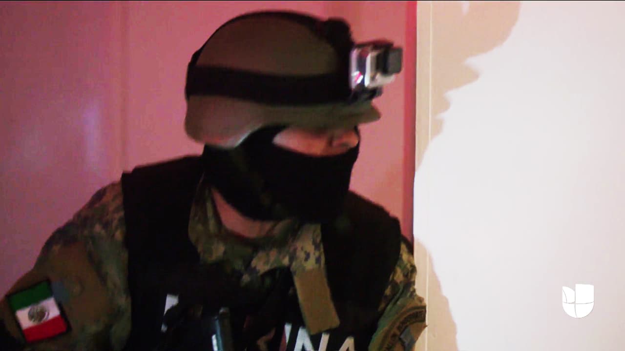 Los marinos entraron por sorpresa en la casa de seguridad y eliminaron a varios hombres que protegían al capo.