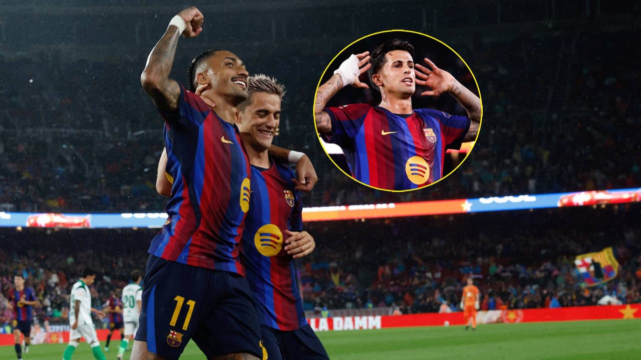 Barcelona logra nueva goleada en LaLiga con hat-trick de Raphinha