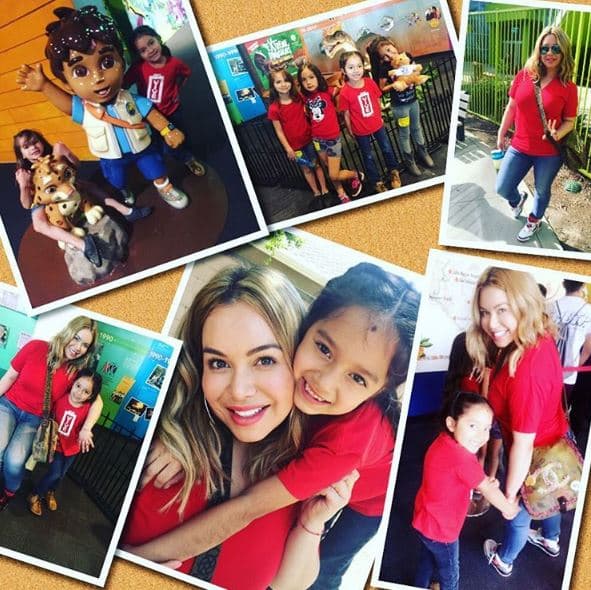 Chiquis es una tia de gran corazón, ama los niños y comparte con ellos cada vez que su apretada agenda lo permite.