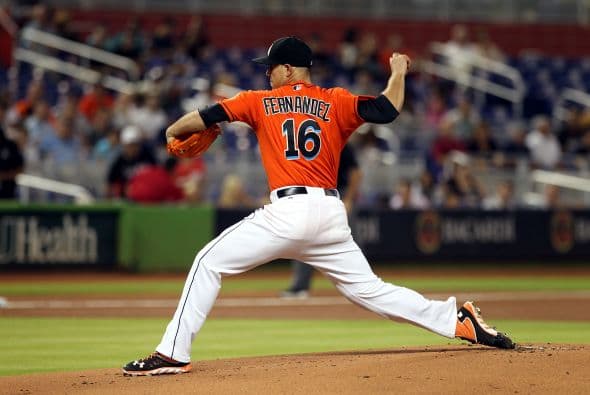 Marlins v Dodgers 2013 08 19