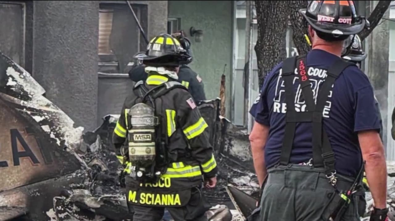 “Fue como de película”, testigos narran accidente de avioneta que dejó un muerto en Wesley Chapel