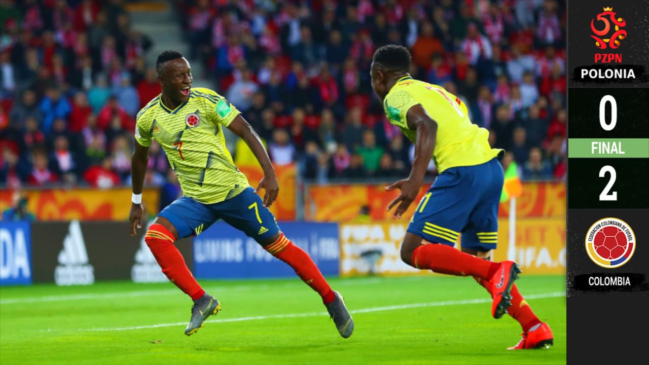 Mundial Sub-20: Colombia fue mal huésped de Polonia y dio la campanada