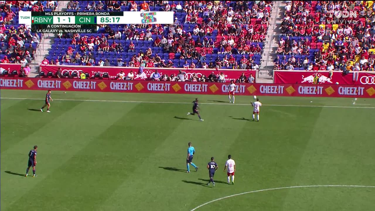 ¡GOL!  anota para FC Cincinnati. Brandon Vázquez