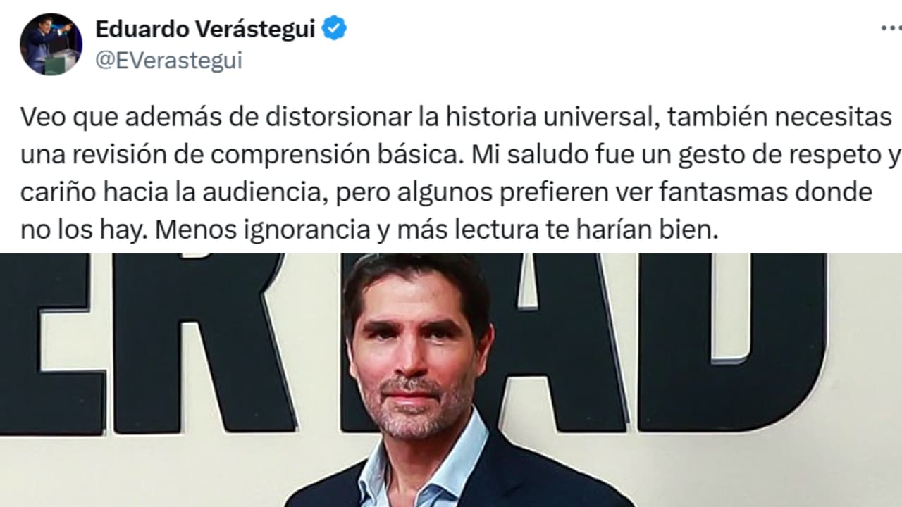 Eduardo Verástegui así negó haber hecho un "saludo nazi" durante un evento político en EEUU.