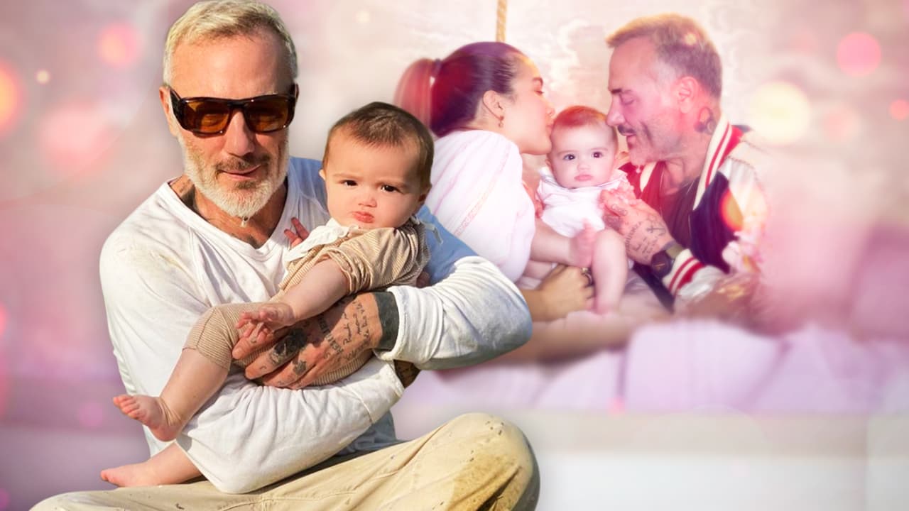 Gianluca Vacchi revela la lección más grande que le dejó el problema de paladar hendido de su hija Blu