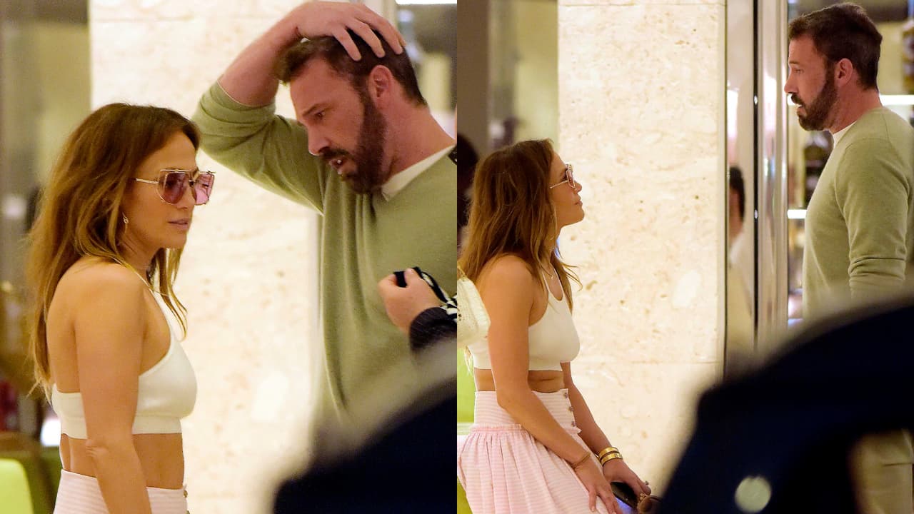 Supuestamente la pareja habría discutido en el lujoso establecimiento.