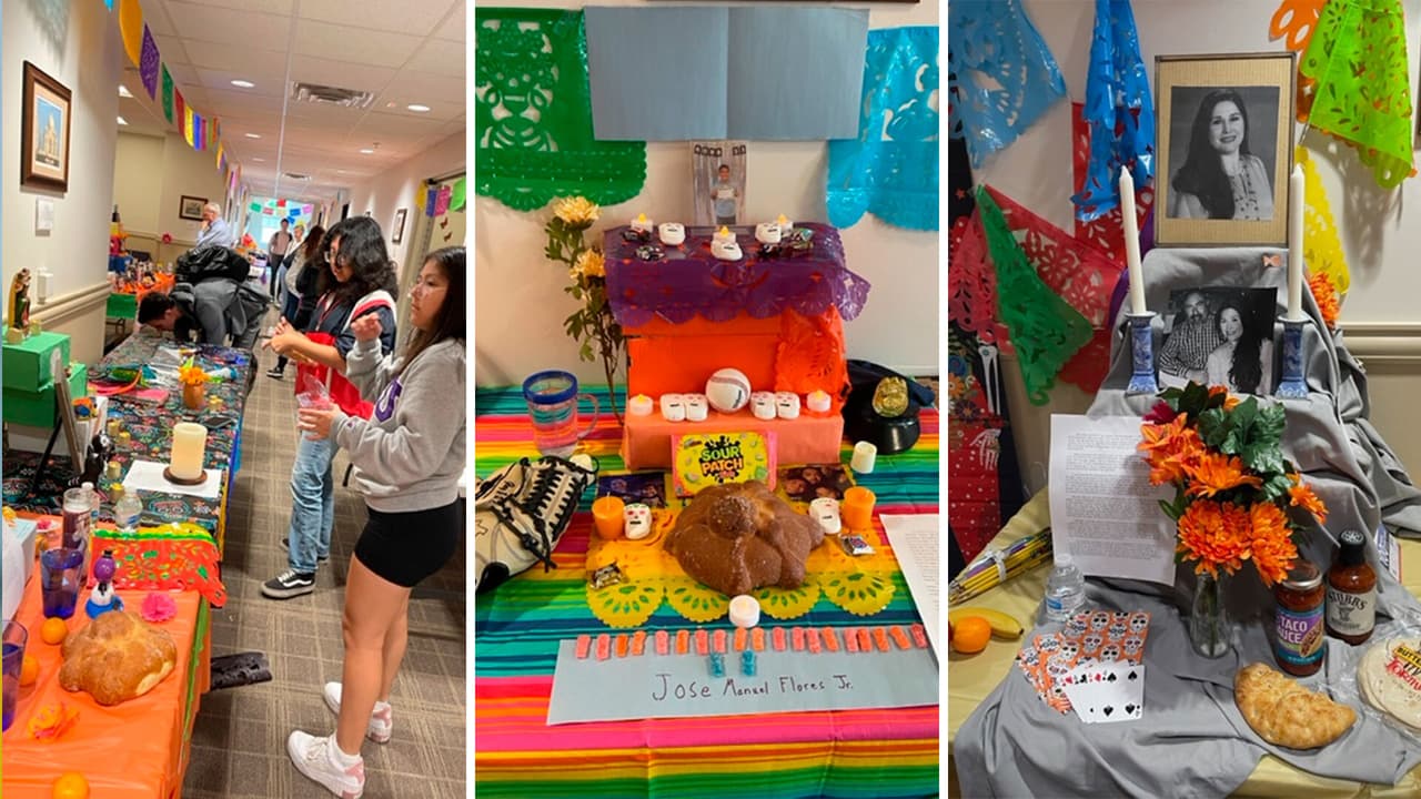 Empezó como una tarea y terminó con una lección de vida: honran con altares mexicanos a las 21 víctimas de Uvalde