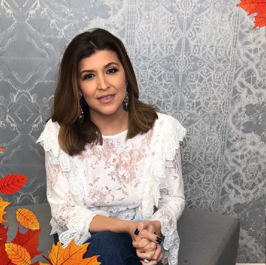 Marcela Sarmiento encontró este año la serenidad y la tranquilidad que necesitaba en su vida y es por lo que dará gracias en la cena de 'Thanksgiving'.